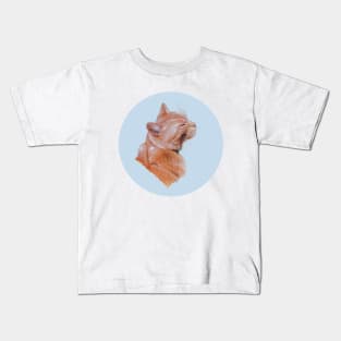 Red Cat Painting Kids T-Shirt